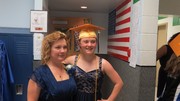 Mrs. Brissette and graduate