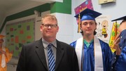 Mr. Clanahan and graduate