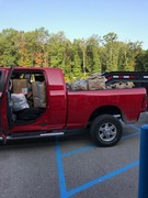 Mr. Rutledge's truck loaded with caps