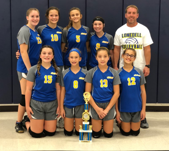A Team Volleyball Players